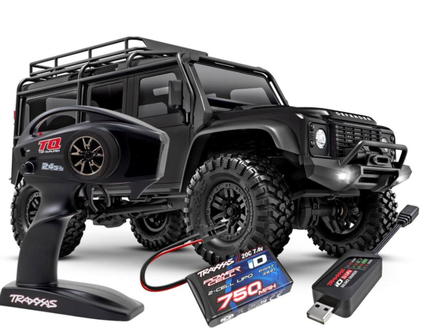 TRX97054-1-BLK TRX-4m LR Defender 4x4 RTR inkl. Akku/Lader 1/18 4WD
